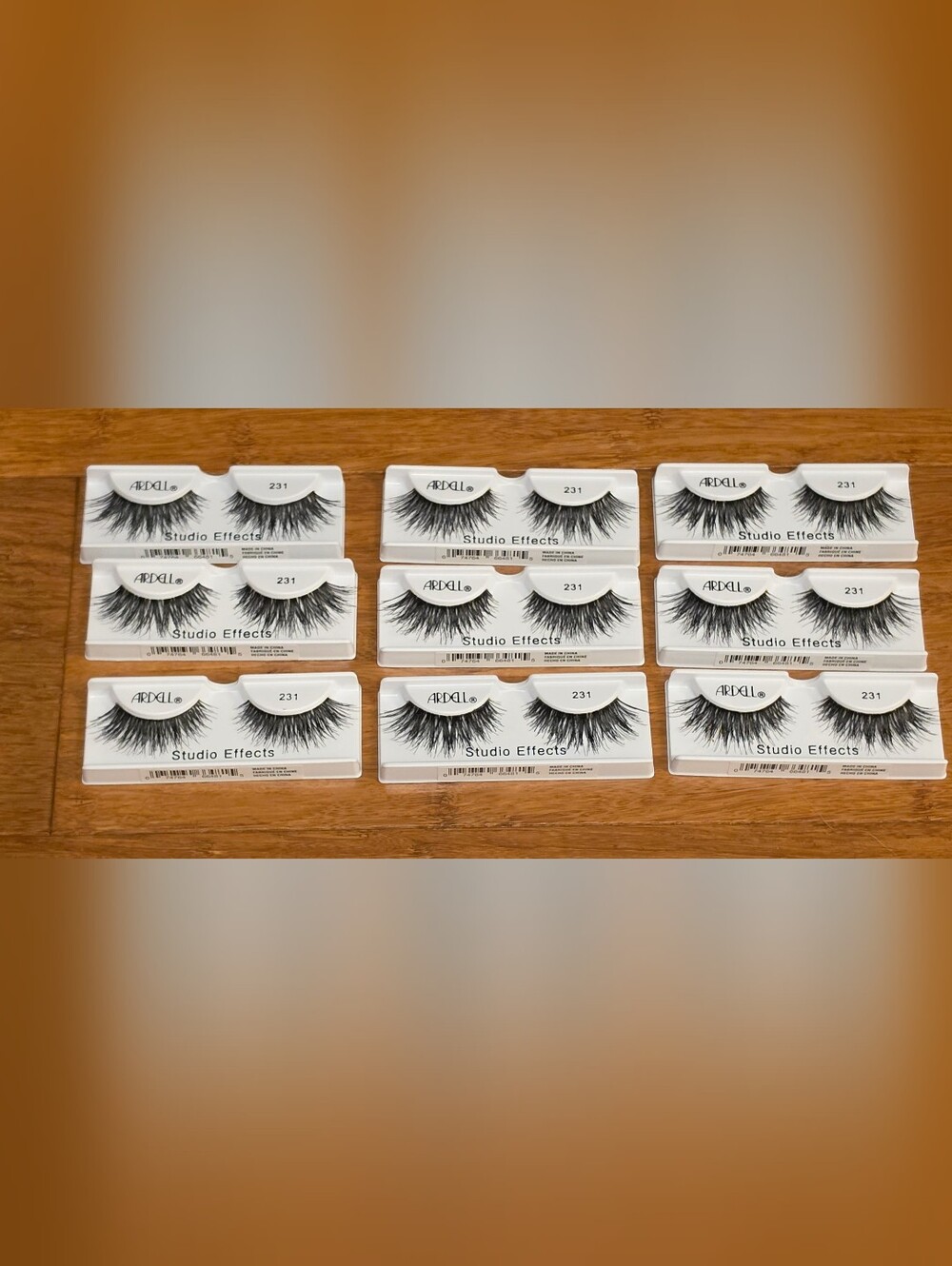 Ardell Studio Effects 231 | 9 Pairs | Brand New Luxury Volume Lashes